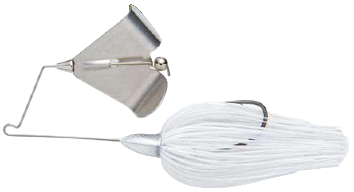 Keitech T-Bone Buzzbait Silver Pela 3/8oz #010 Super White