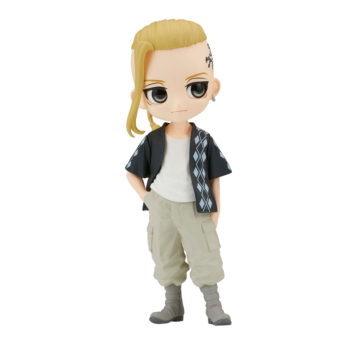 Banpresto - Tokyo Revengers - Ken Ryuguji Plain Clothes (Version A), Bandai Spirits Q Posket 5.5 Inch