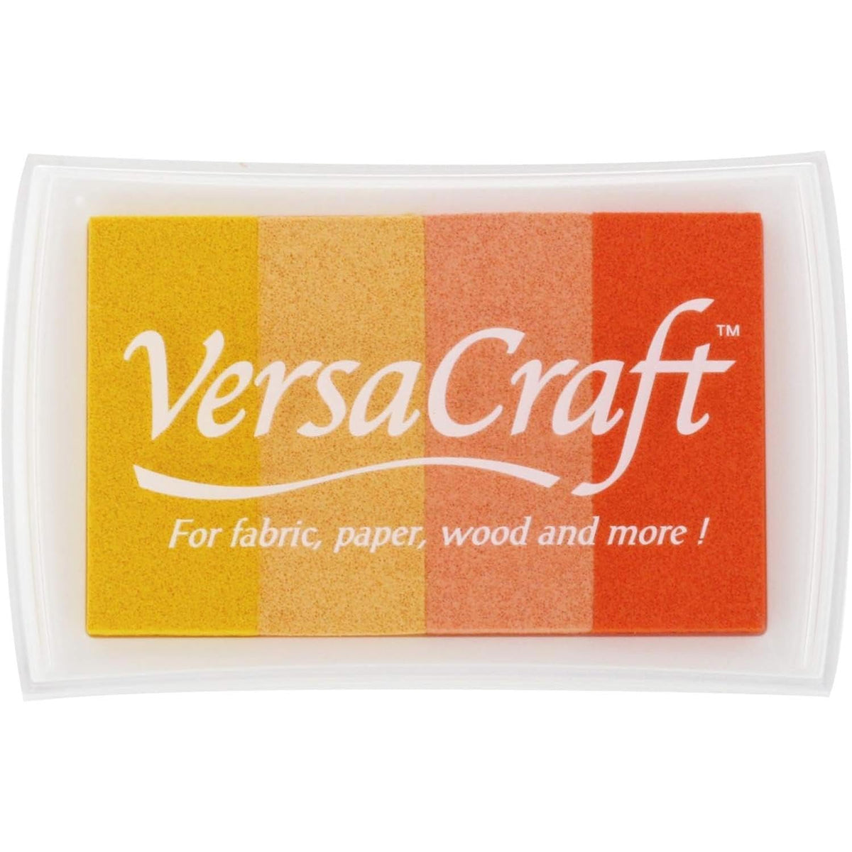 Tsukineko Stamp Pad for Cloth Versa Craft L Gradation Yellow Shade VK-401 (Japan Import)