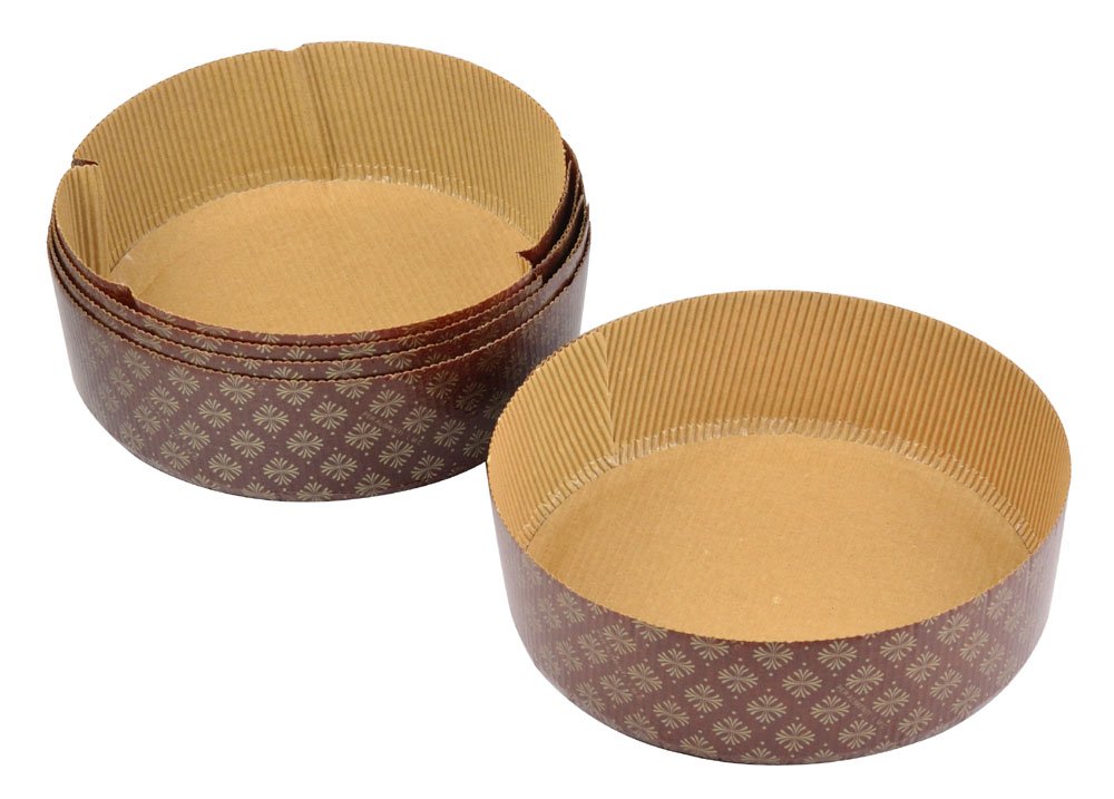 Pearl Metal D-4584 EE Sweets Paper Decoration Cake Baking Pan, 7.5 inches (19 cm), Pack of 5
