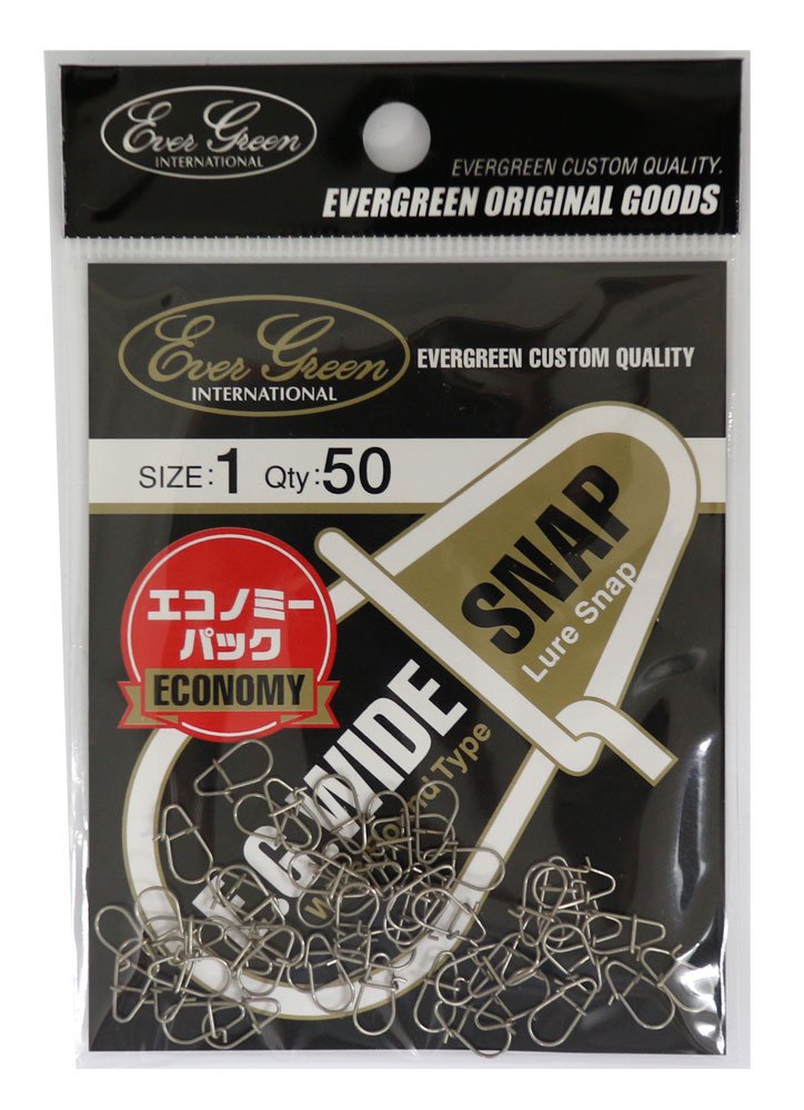 Evergreen Snap EG Wide Snaps, Economy Pack, 1, 50 Pieces