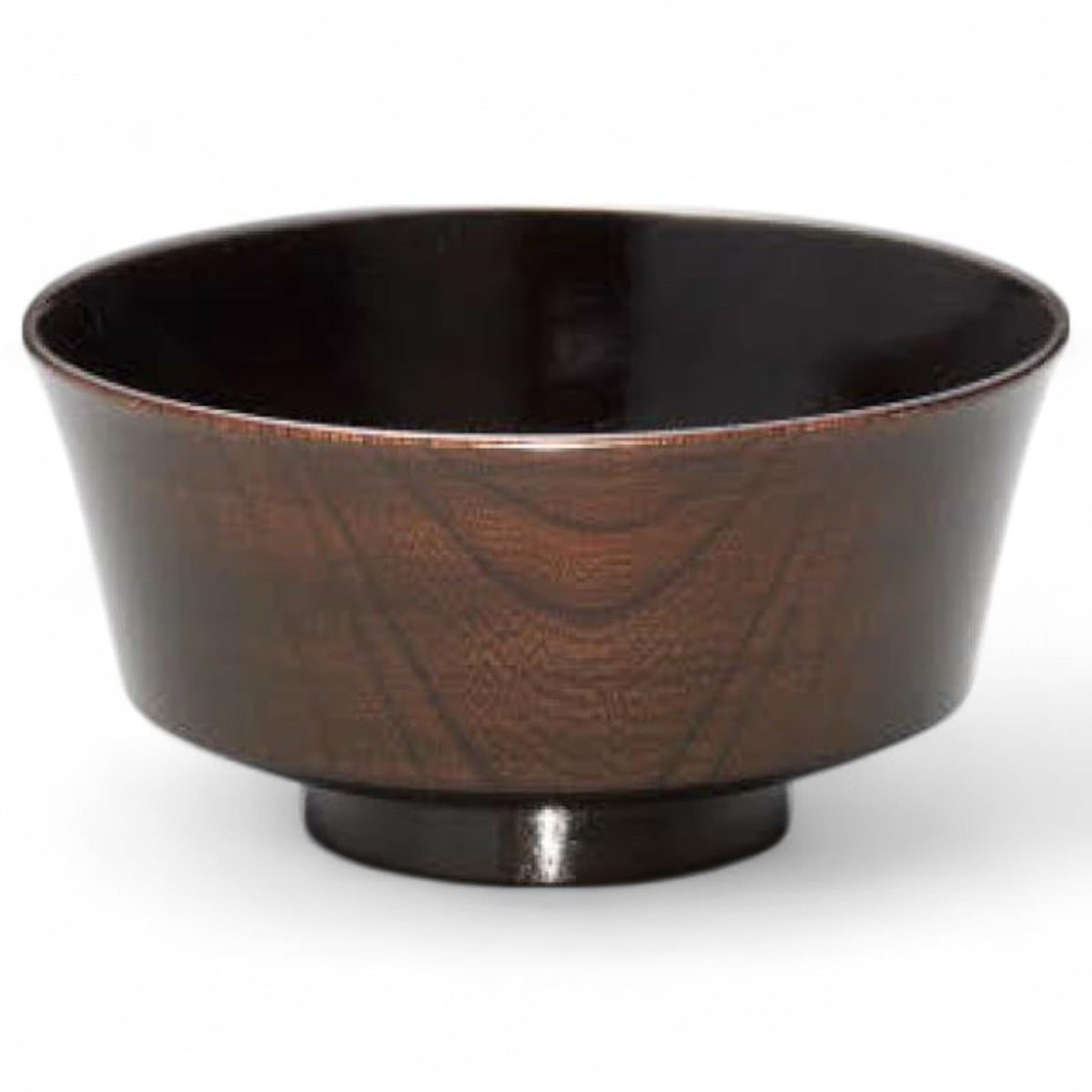 J-kitchens PID-528565 Lacquerware Rice Bowl, Wood, Lacquer, Hand-Painted
