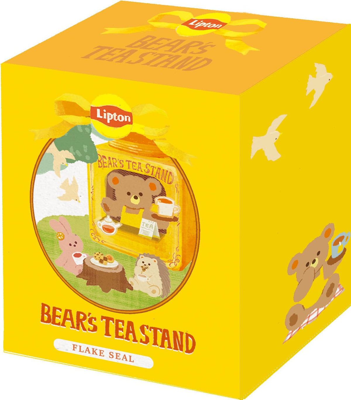 Furukawa Shiko QSA299 Sealed Boxed Flake Seal Bear's Tea Stand Lipton Straight Tee
