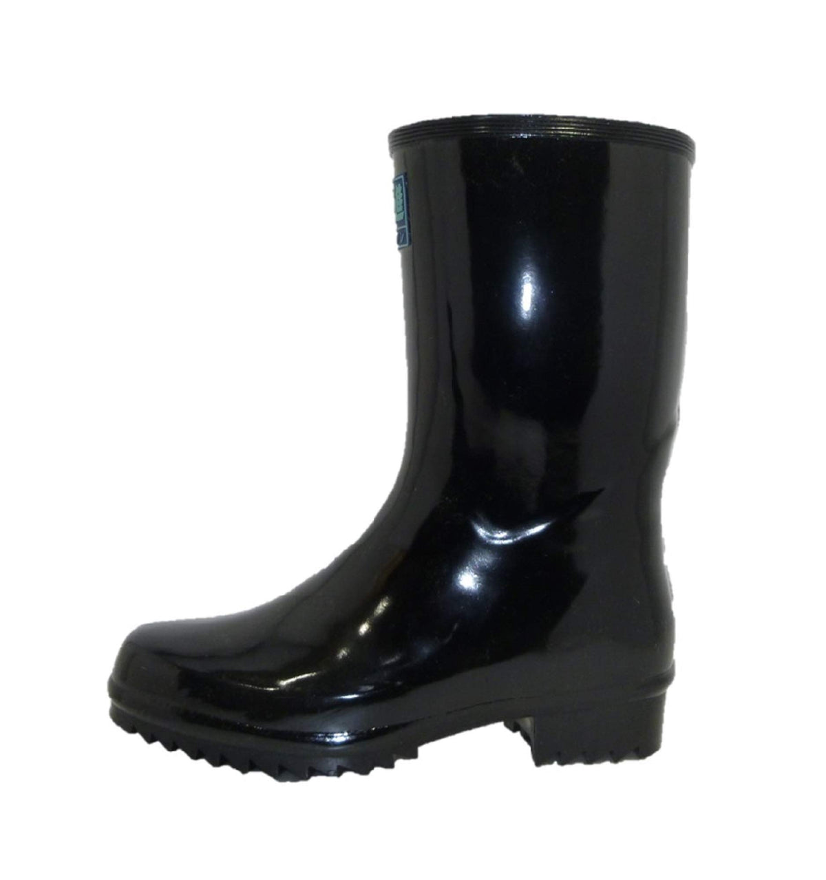 弘進ゴム Men's Boots, Black, 25.0 cm