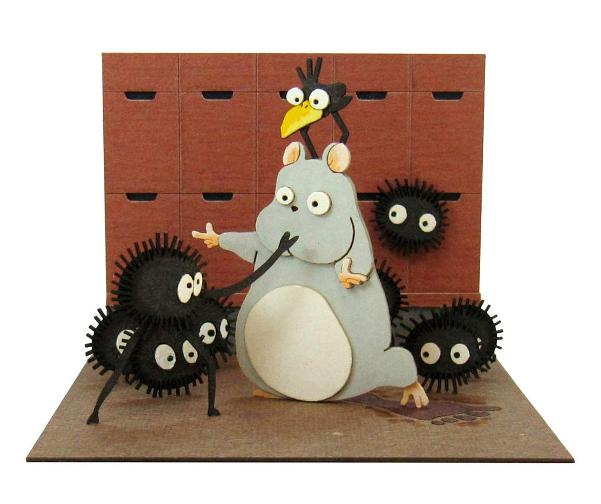 Sankei MP07-60 Studio Ghibli Mini, Spirited Away Engacho, Non-Scale, Papercraft