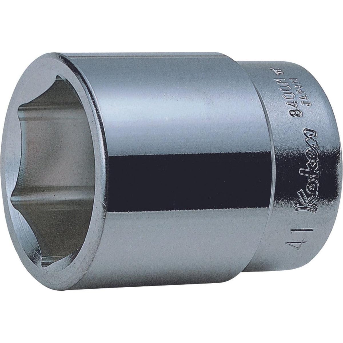 Ko-Ken USA - 8400M-35 1 Square Drive Socket 35 MM 6 Point LENGT