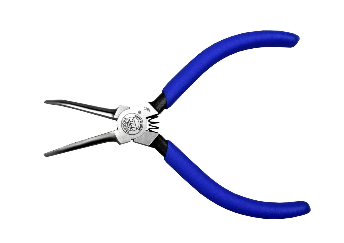 Tsunoda RB-125, Needle Nose Pliers Bent type, 5-Inch