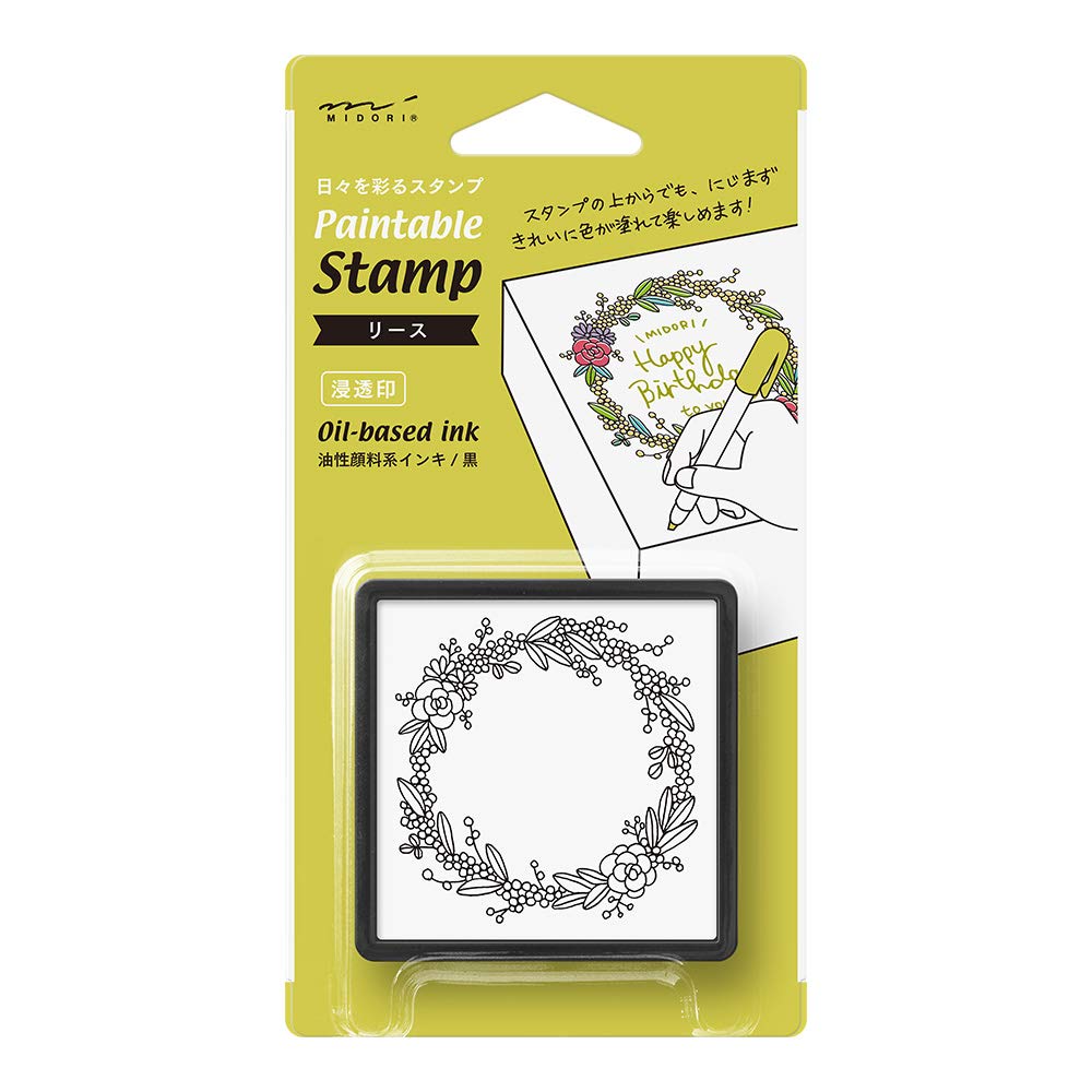 Midori Stamp, Wreath (35403006)