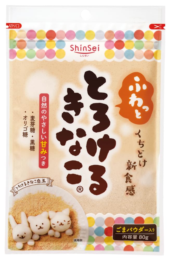 Shinsei melting four flour 80g X
