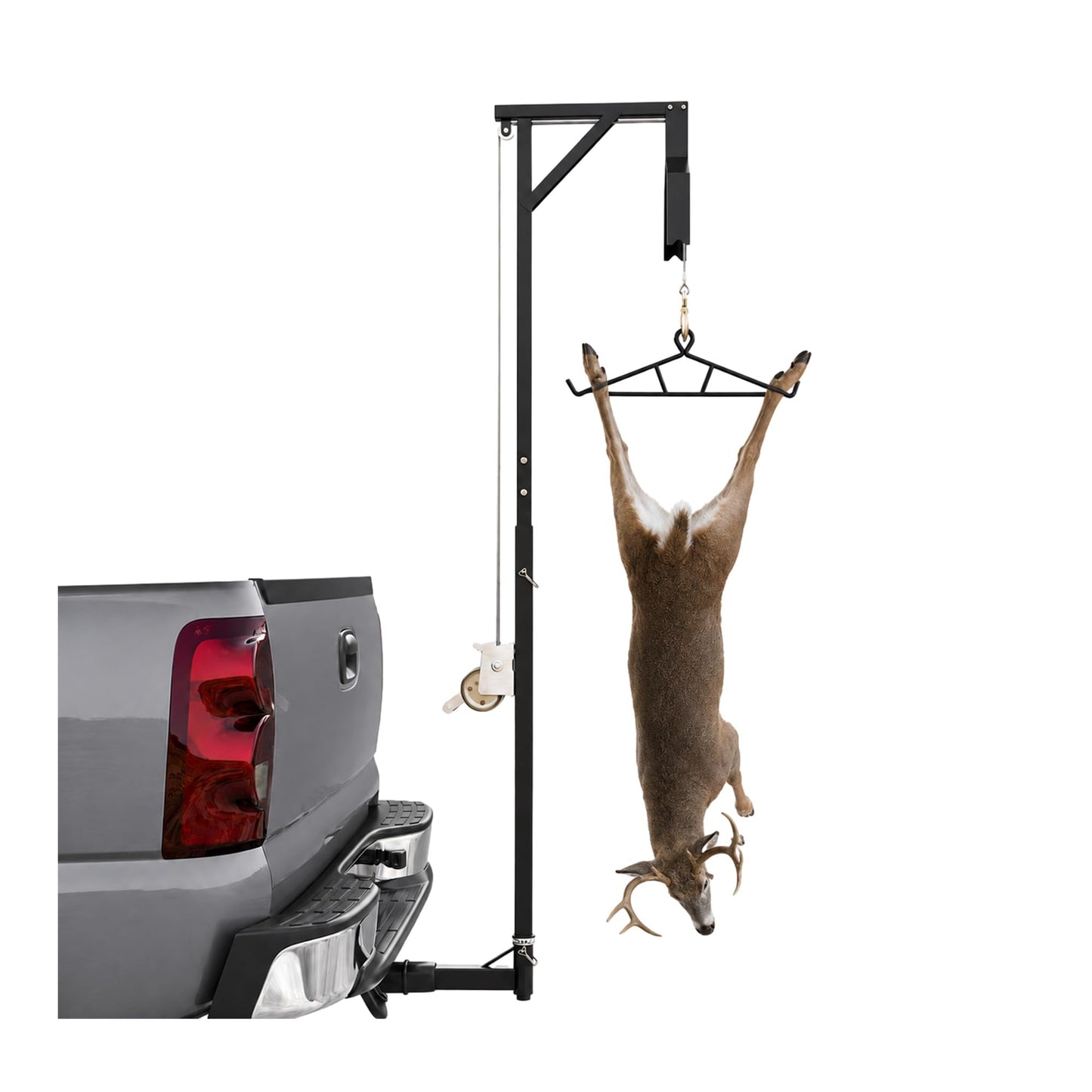ECOTRIC Truck 2" Hitch 600LB Big Game Hunting Deer Hoist,