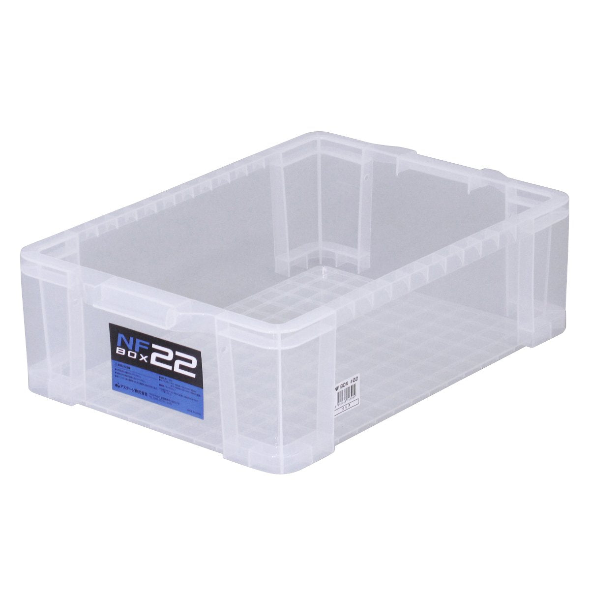 JEJ Astage NF Box #22 Clear (W x D x H): Approx. 14.6 x 21.1 x 6.4 inches (37 x 53.6 x 16.2 cm)