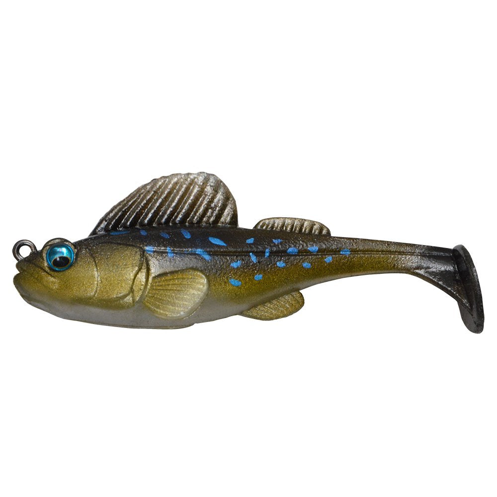 Megabass 35804 Dark Sleeper, 3-Inch, 3/8 Oz