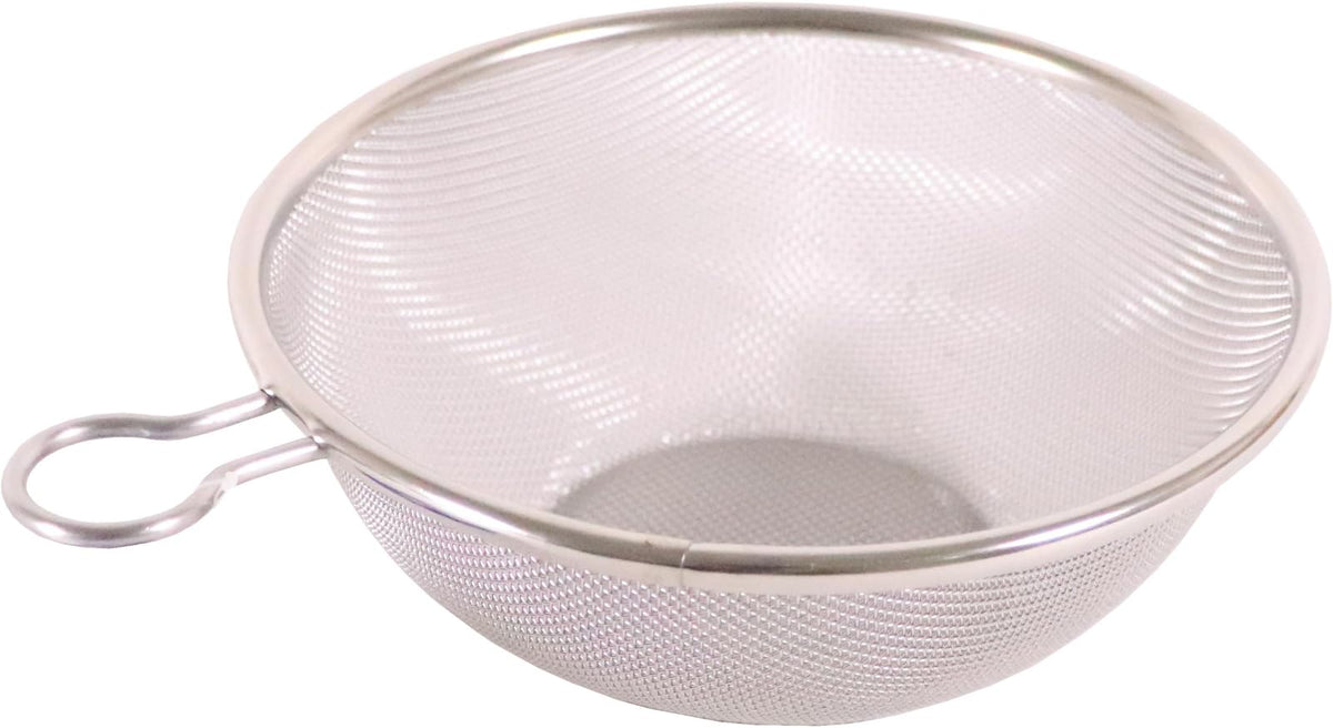 Shin-Etsu Works TS Sturdy Colander with Petite Ring, 7.5 inches (19 cm) (16 Mesh), Stainless Steel, Japan AZL5802