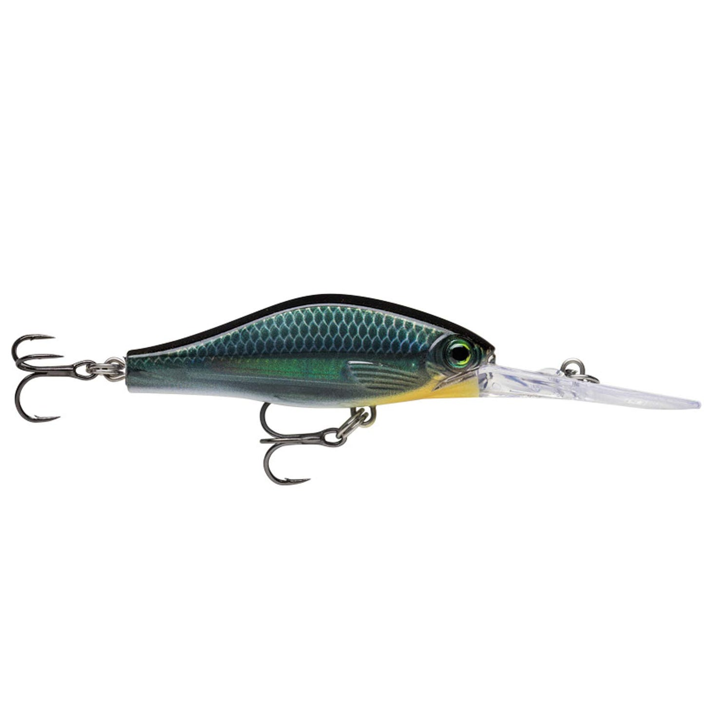 Rapala CBN SDRJD5-CBN Shadow Rap Jack Deep 2.0 inches (5 cm), 0.2 oz (6 g), Carbon Lure