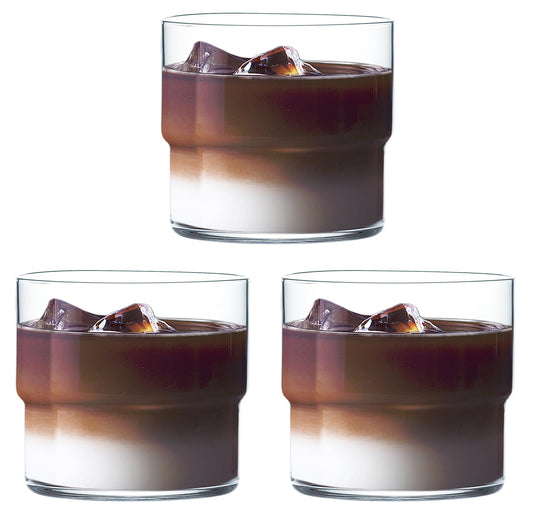 Toyo Sasaki Glass B-21127CS-JAN Glass Tumbler, Fino, Clear, Approx. 10.1 fl oz (315 ml), Pack of 3