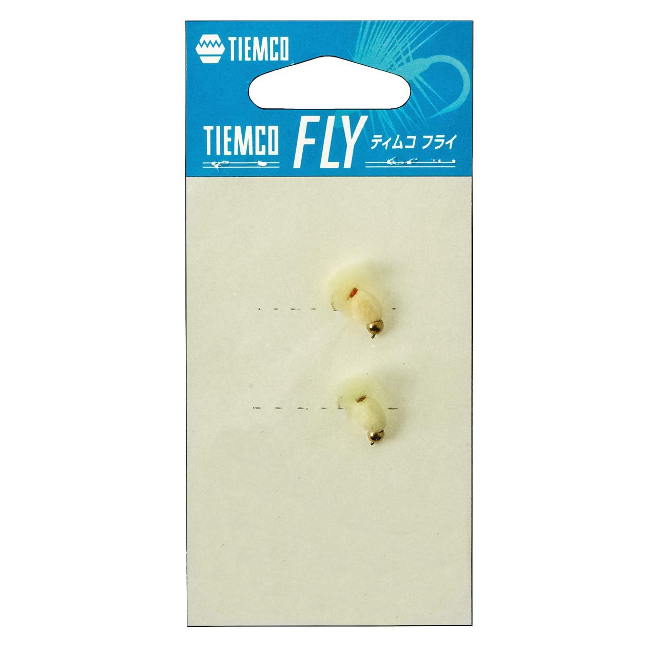 TIEMCO Fly Teltel #12 2 Coilly Cheese