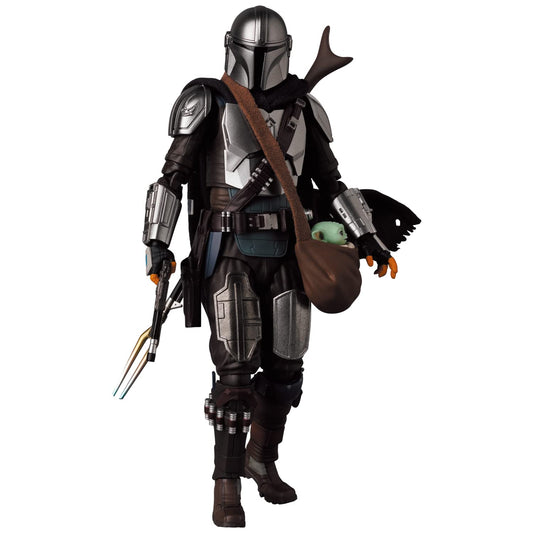 メディコム・トイ(MEDICOM TOY) MAFEX No.200 The Mandalorian Ver. 2.0, Total Height: Approx. 6.3 inches (160 mm), Non-scale, Painted Action Figure