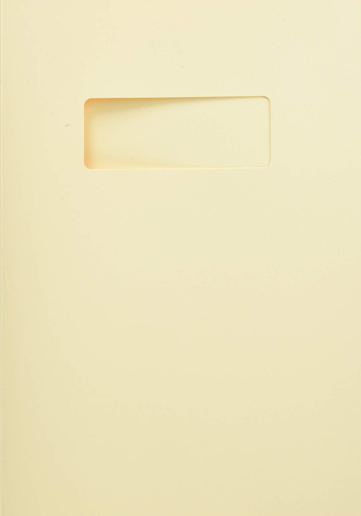 Tojita-kun Dedicated Bookbinding Cover, Full Paper Window, Ivory Cover, A4 Vertical, 0.1 inches (3 mm)