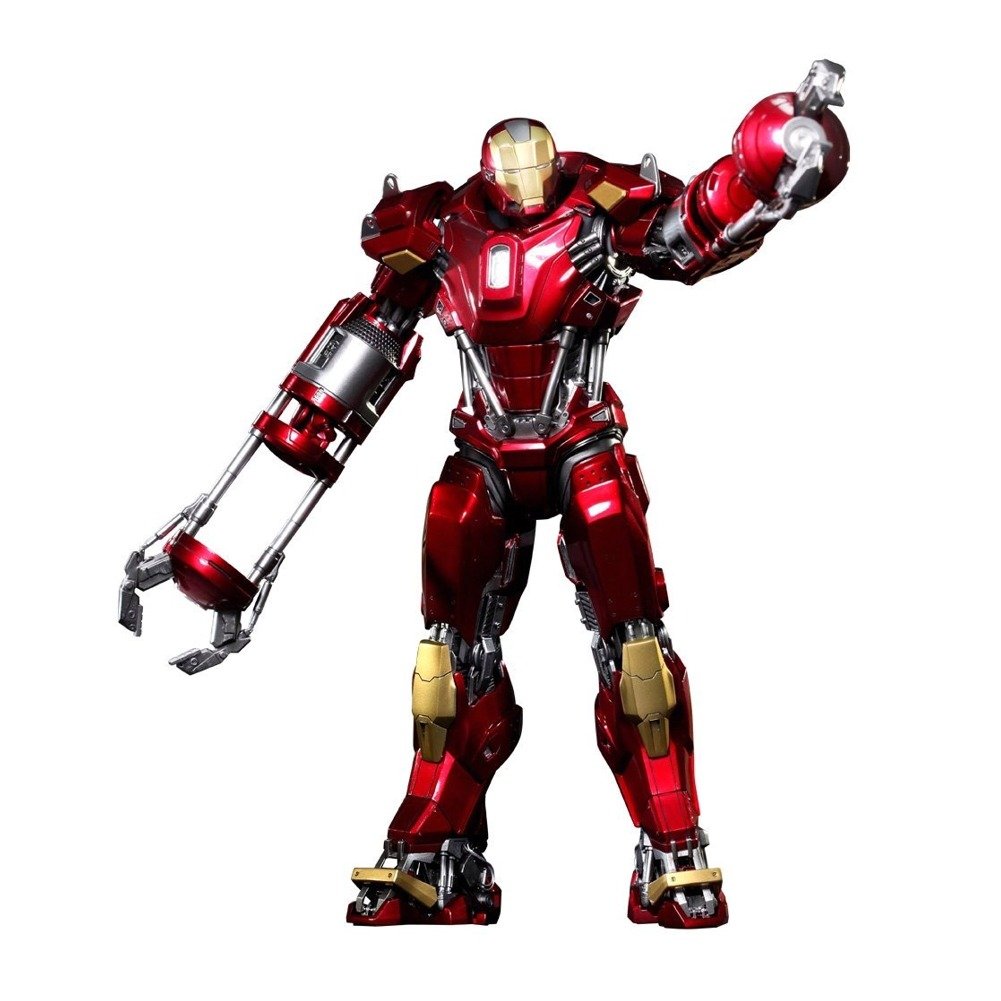 Hot Toys Iron Man 3 Movie 1/6 Scale Power Pose Figure Iron Man Mark 35 Red Snapper