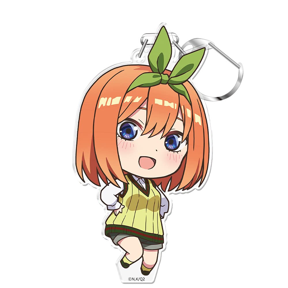 The Five Kinds of Brides Punikoro! Keychain (with stand) Yaba Nakano