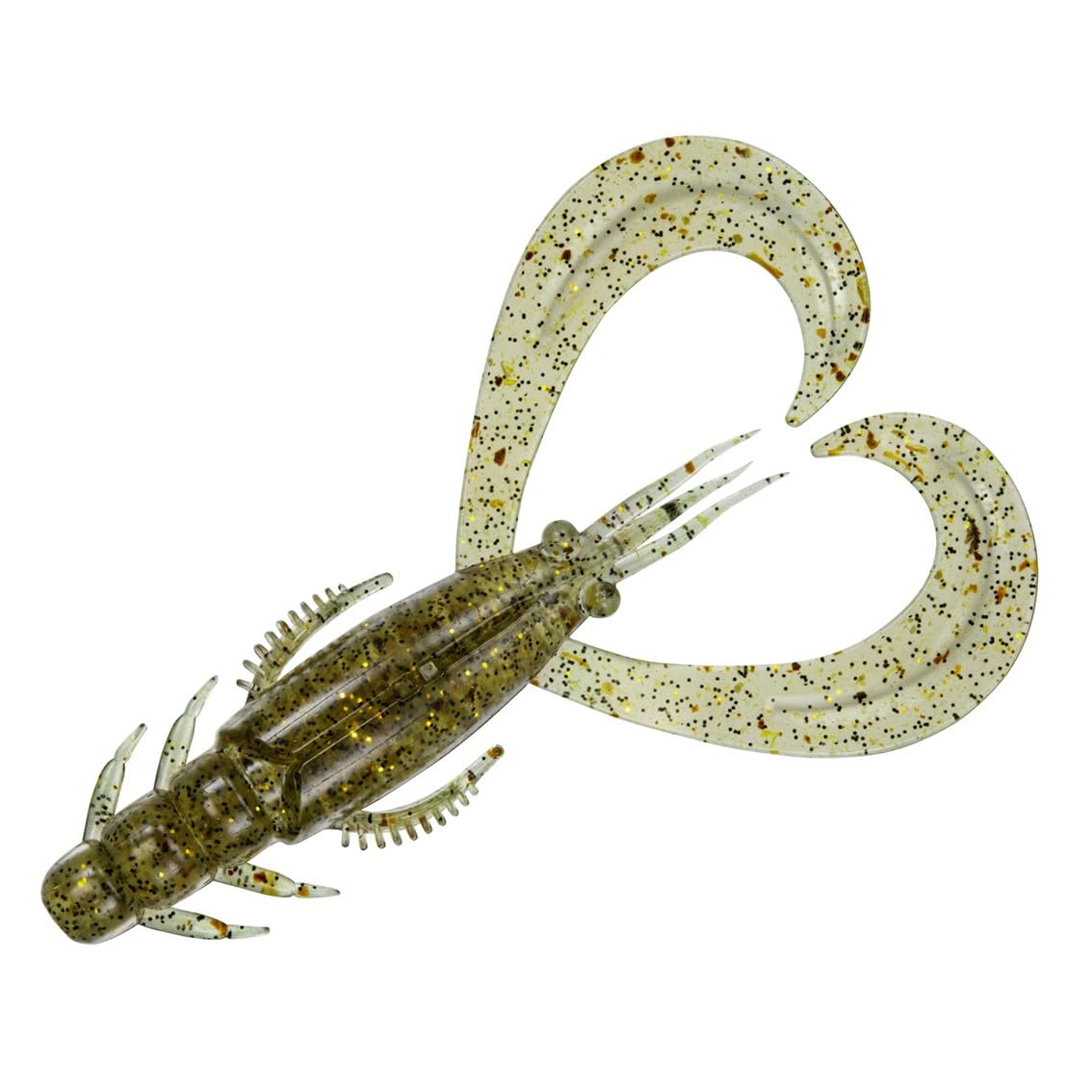 Daiwa Silver Wolf Urban Crawler 2.5 Chinning Lure, Light Olive