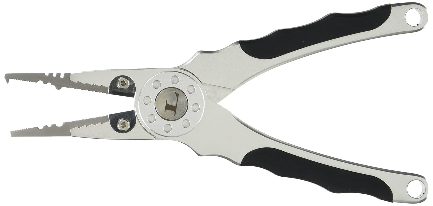 Gamakatsu (Luxe Aluminum Pliers HD 195㎜ Rubber Grip. LE-2479