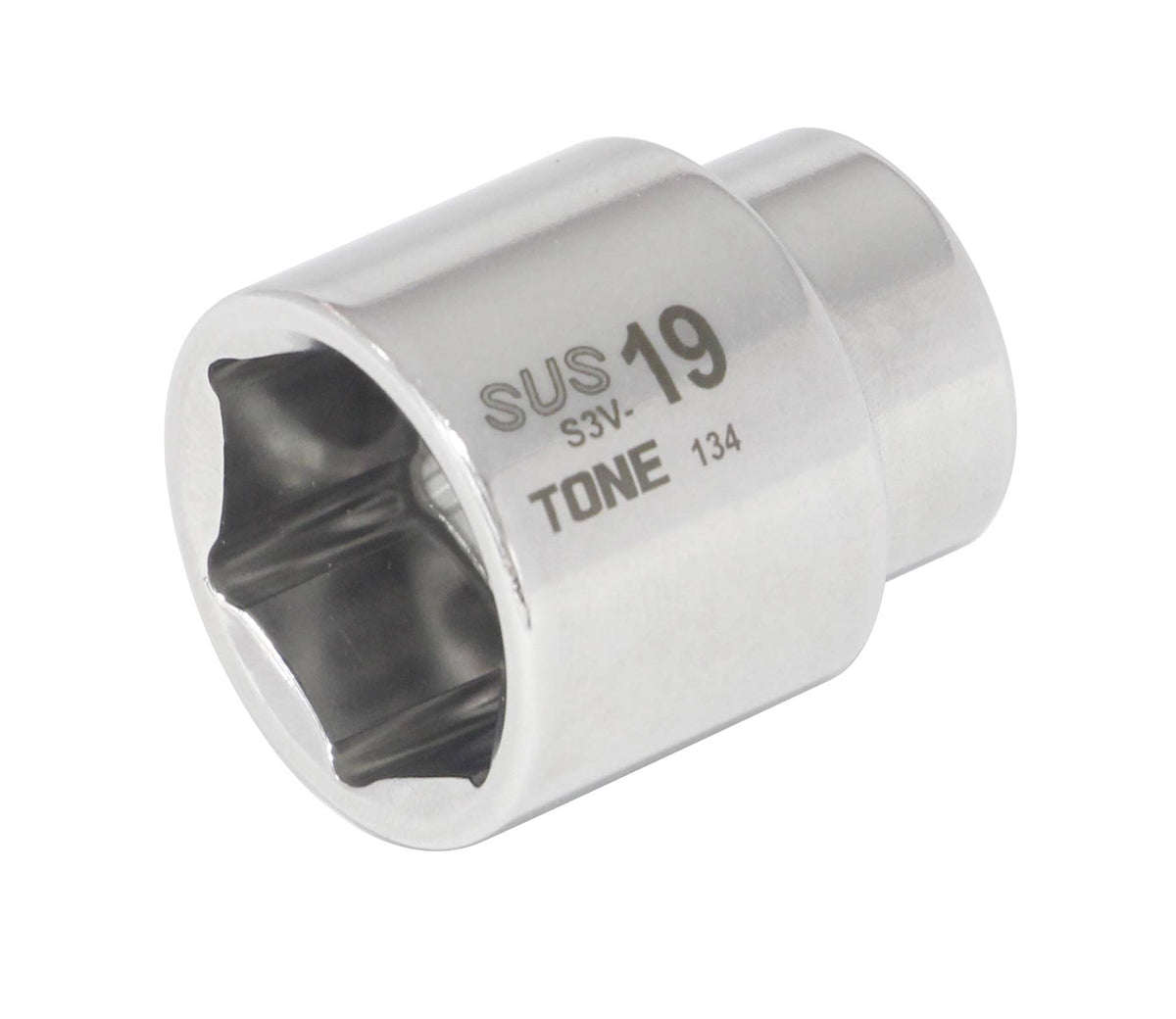 3/8" DriveStainless Steel 6 Point Metric Sockets (S3V-19)
