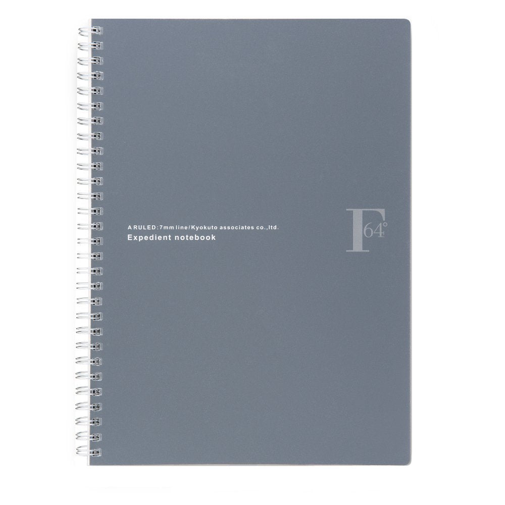 Kyokuto FOBCOOP PTA03K Ring Notebook, A-Ruled, B5, Black