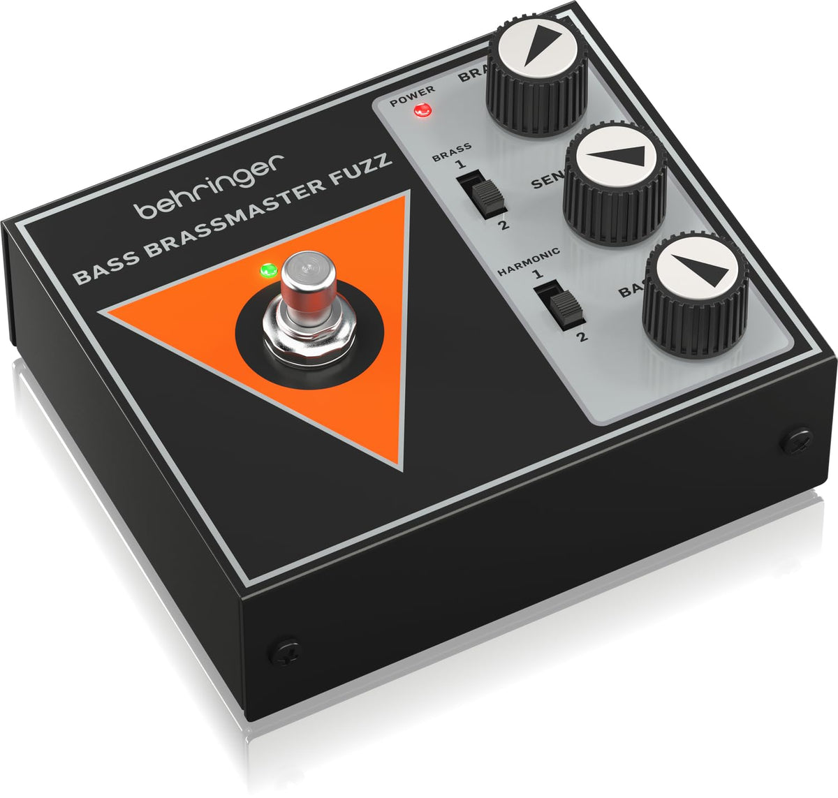 Behringer BASS BRASSMASTER FUZZ Bass Effects Pedal for Low-End Distortion