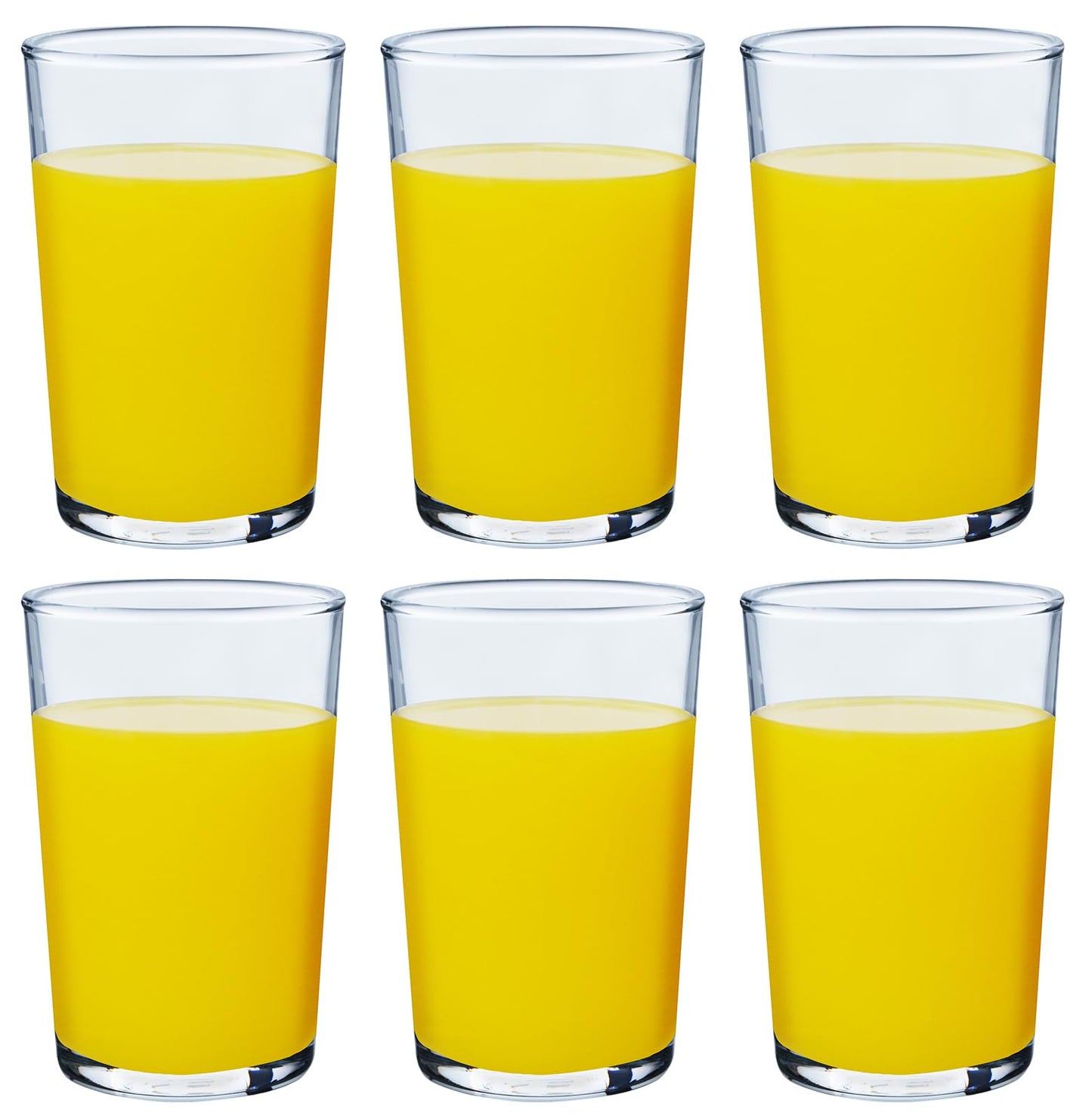 Toyo Sasaki Glass 01106HS Tumbler Glass, HS Tumbler, 6.1 fl oz (170 ml), Set of 6, Father's Day, Glass, Dishwasher Safe, Made in Japan, Shatter-Resistant, Tumbler, Glass, Cup