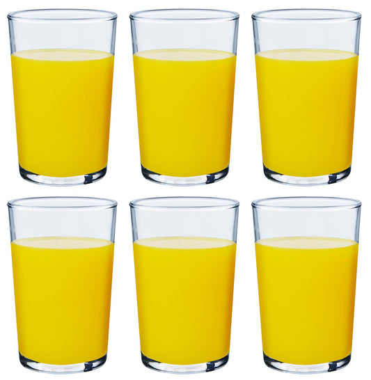 Toyo Sasaki Glass 01106HS Tumbler Glass, HS Tumbler, 6.1 fl oz (170 ml), Set of 6, Father's Day, Glass, Dishwasher Safe, Made in Japan, Shatter-Resistant, Tumbler, Glass, Cup