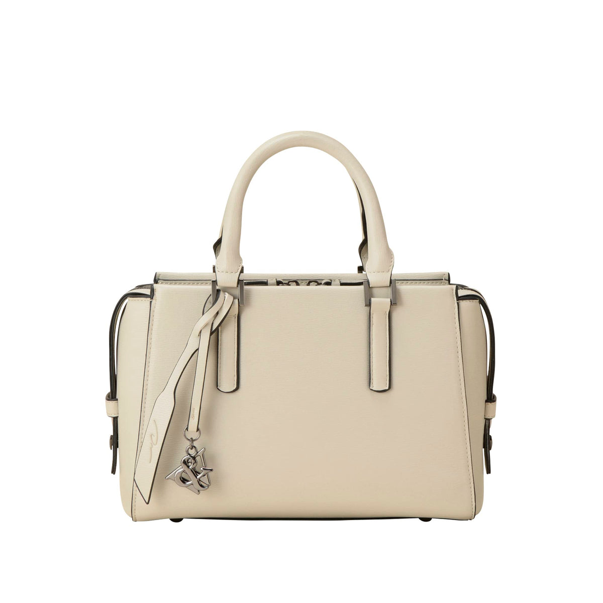 Double and Day Night Tote Bag, Totten, Square Tote, 2-Way, No. 11751, 17.3 oz (490 g), Business Bag, Commuting to Work, Women's, Ivory