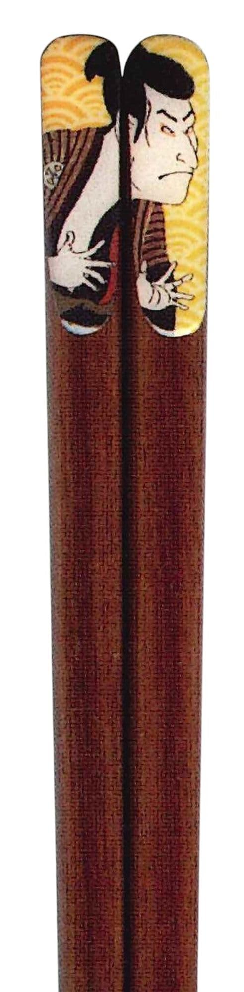 Tanaka Chopsticks Shop Japan Edo Suraku No. 610016 Brown 9.1 inches (23 cm)