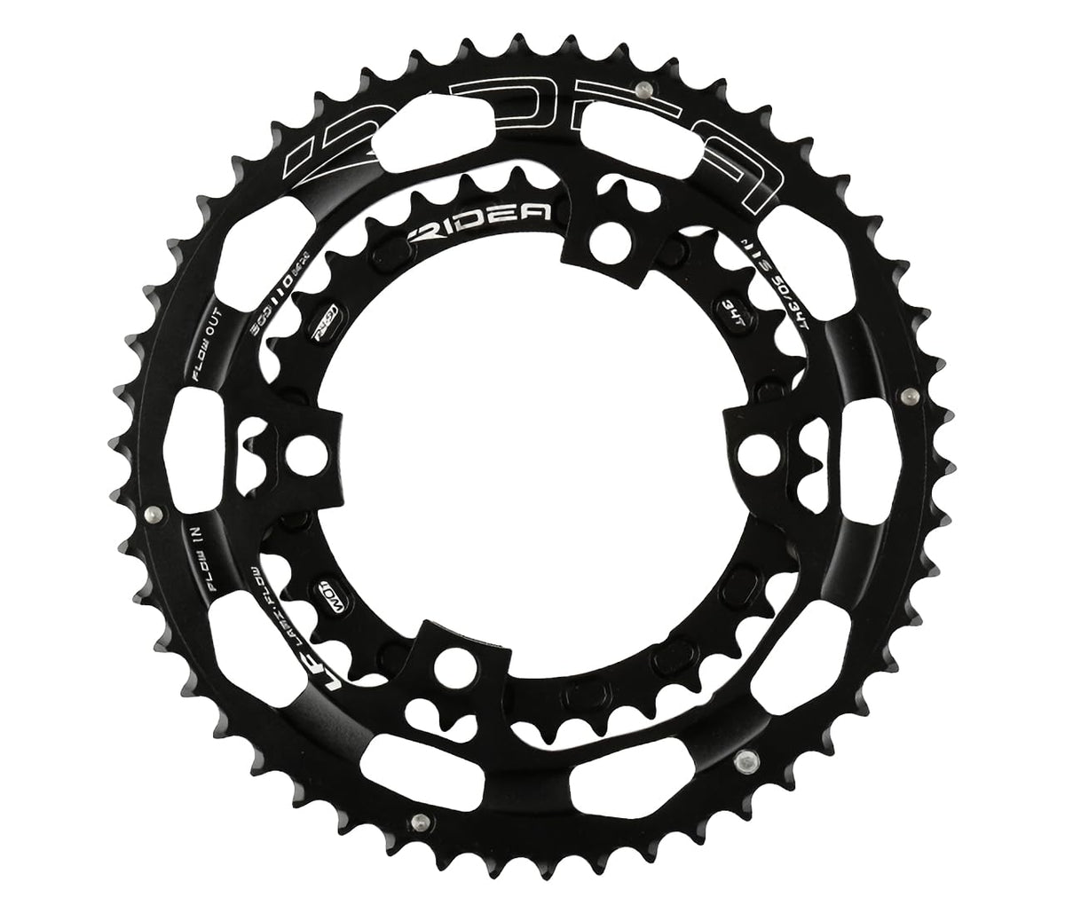 RIDEA Double Speed Chain Ring LF 4arms 50/34-LFR491 50T/34T BCD: 110mm 147-41691