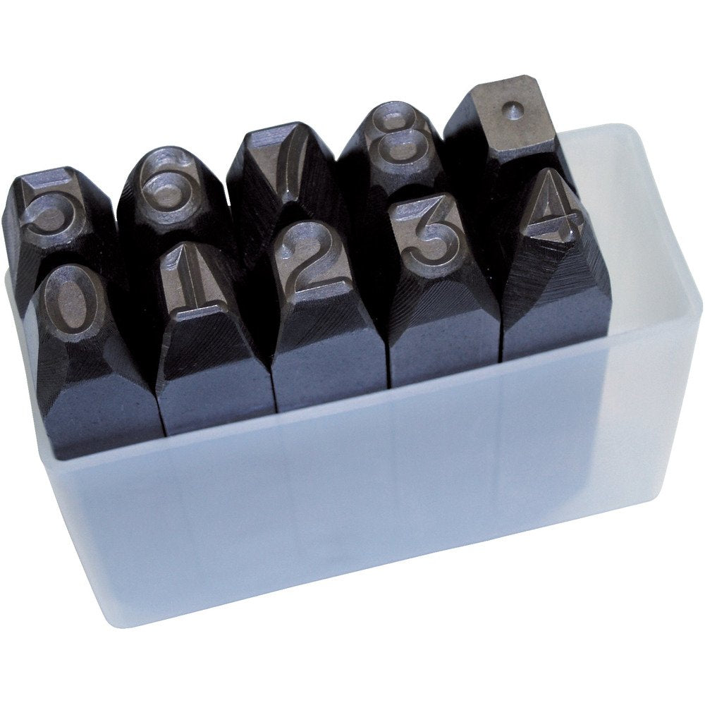TRUSCO Number Marking Punch Set SKB-130