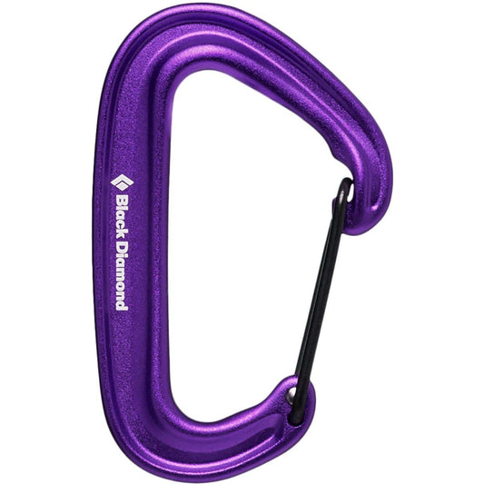 Black Diamond Miniwire Carabiner, Purple