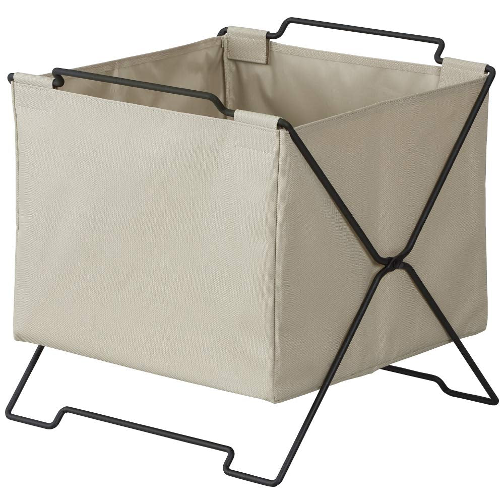 Kingjim KSP002S Storage Box, Stacked Basket, Beige