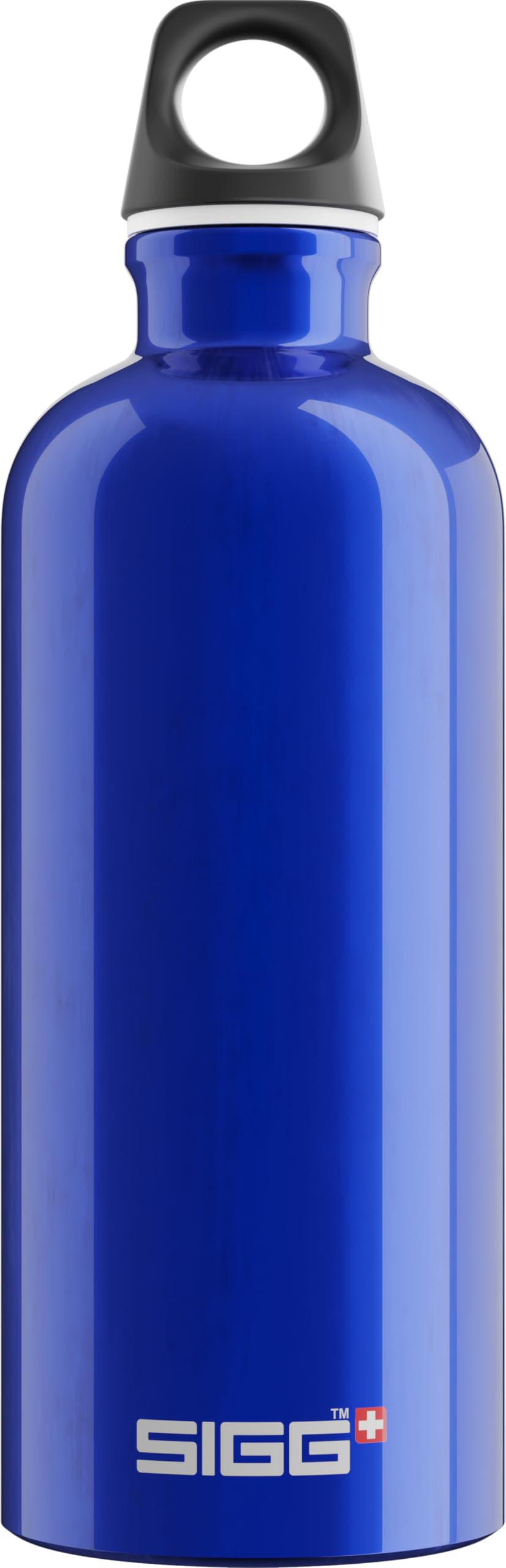 SIGG 50006 Outdoor Water Bottle, Lightweight, Swiss Aluminum Bottle, Traveler Classic, 1.2 fl oz (0.6 L), Dark Blue