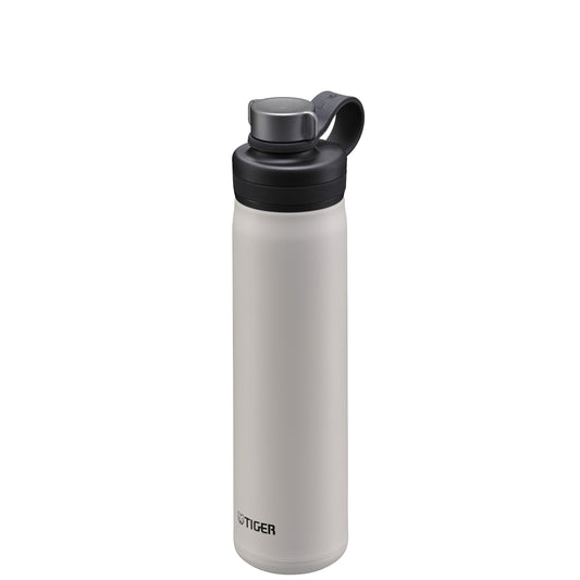 Tiger Thermos Water Bottle, 28.7 fl oz (800 ml), Vacuum Insulated Carbonated, Stainless Steel, Sports Drinks, Beer OK, Large Capacity, Cold Insulation, Growler, MTA-T080WK, Eaglet White