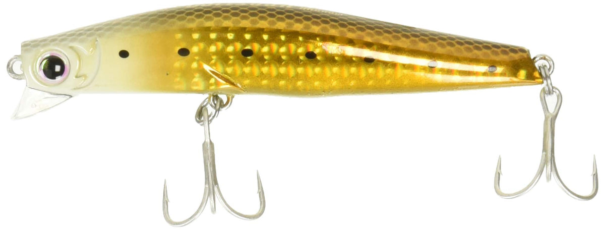 ValleyHill Minnow Evil Road Gottzan Minnow 89F #16 Gloss Gold Lure