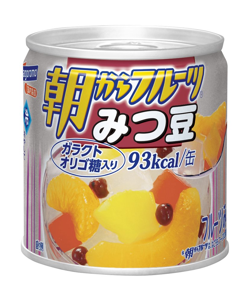 Fruit from morning robe mitsumame 190g (4081) 6 pieces ~ [Parallel import]