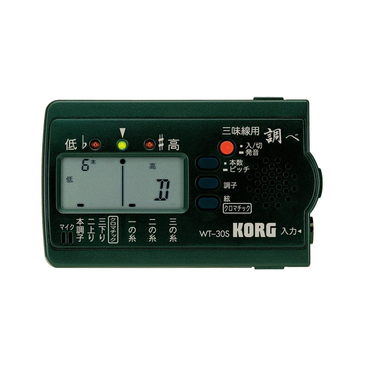 KORG WT-30S Tuner "Exami" for Shamisen