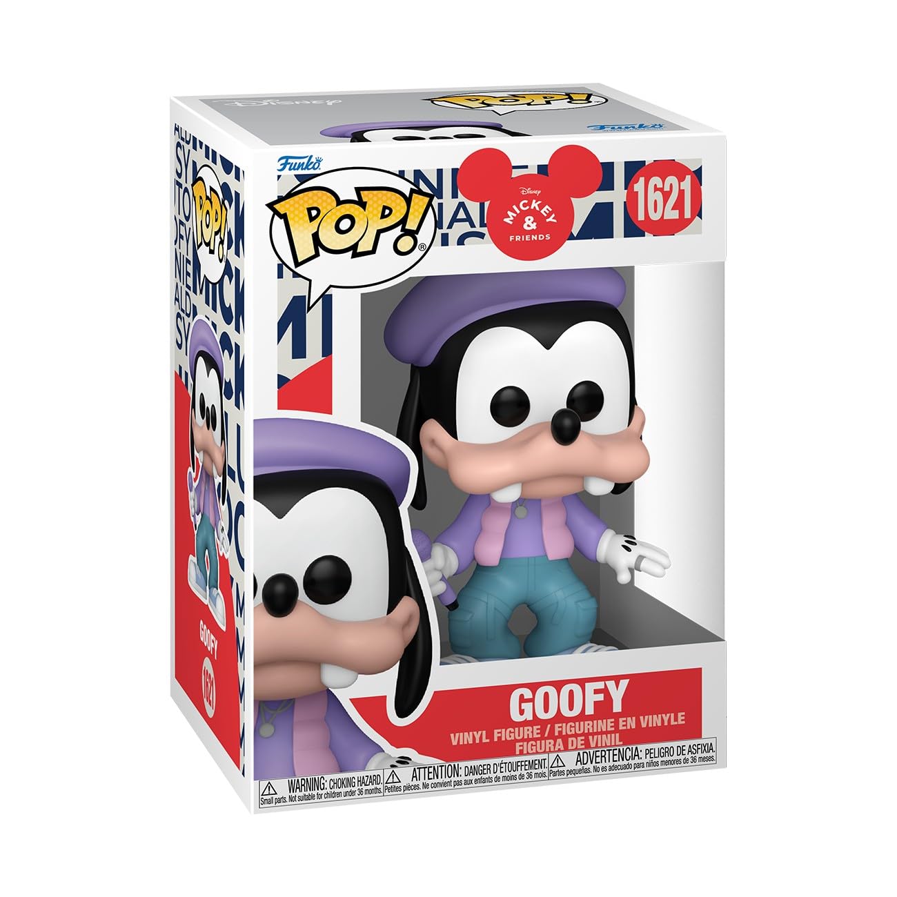Funko Pop! Disney: Mickey Mouse Kpop! - Goofy - Disney Standard Characters - Collectable Vinyl Figure - Gift Idea - Official Merchandise - Toys for Kids & Adults - Disney Fans