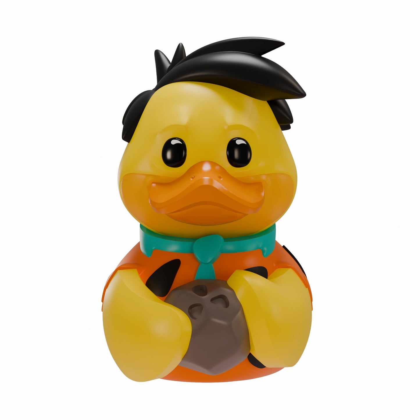 TUBBZ: Flintstones - Fred Flintstone TV Rubber Duck Collectible Toy 3.5"