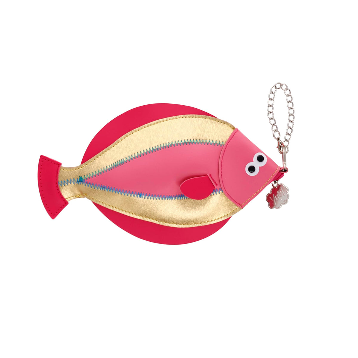 Marushin Pouch Yup! Karei 0585030500 Synthetic Leather Fish