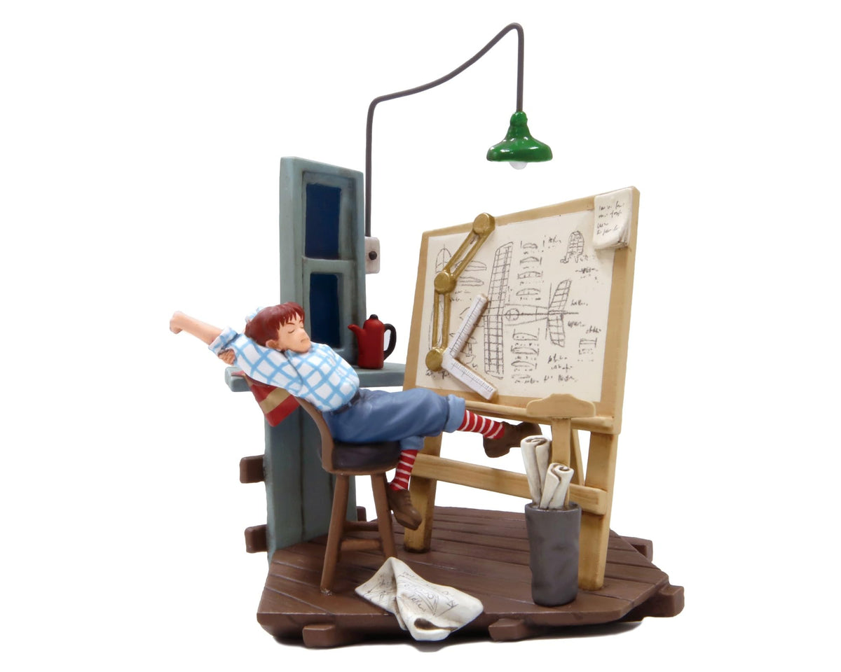 Fine Mold Studio Ghibli Vignette Collection No.2 Red Pig Fio Lack of Sleep Non-Scale Plastic Model GV2