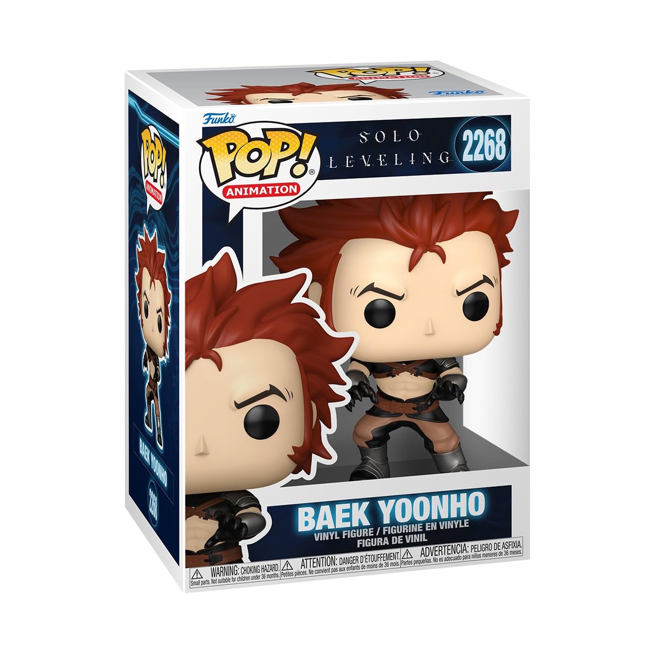 Funko Pop! Animation: Solo Leveling - Baek Yoonho - Collectable Vinyl Figure - Gift Idea - Official Merchandise - Toys for Kids & Adults - Anime Fans - Model Figure for Collectors and Display