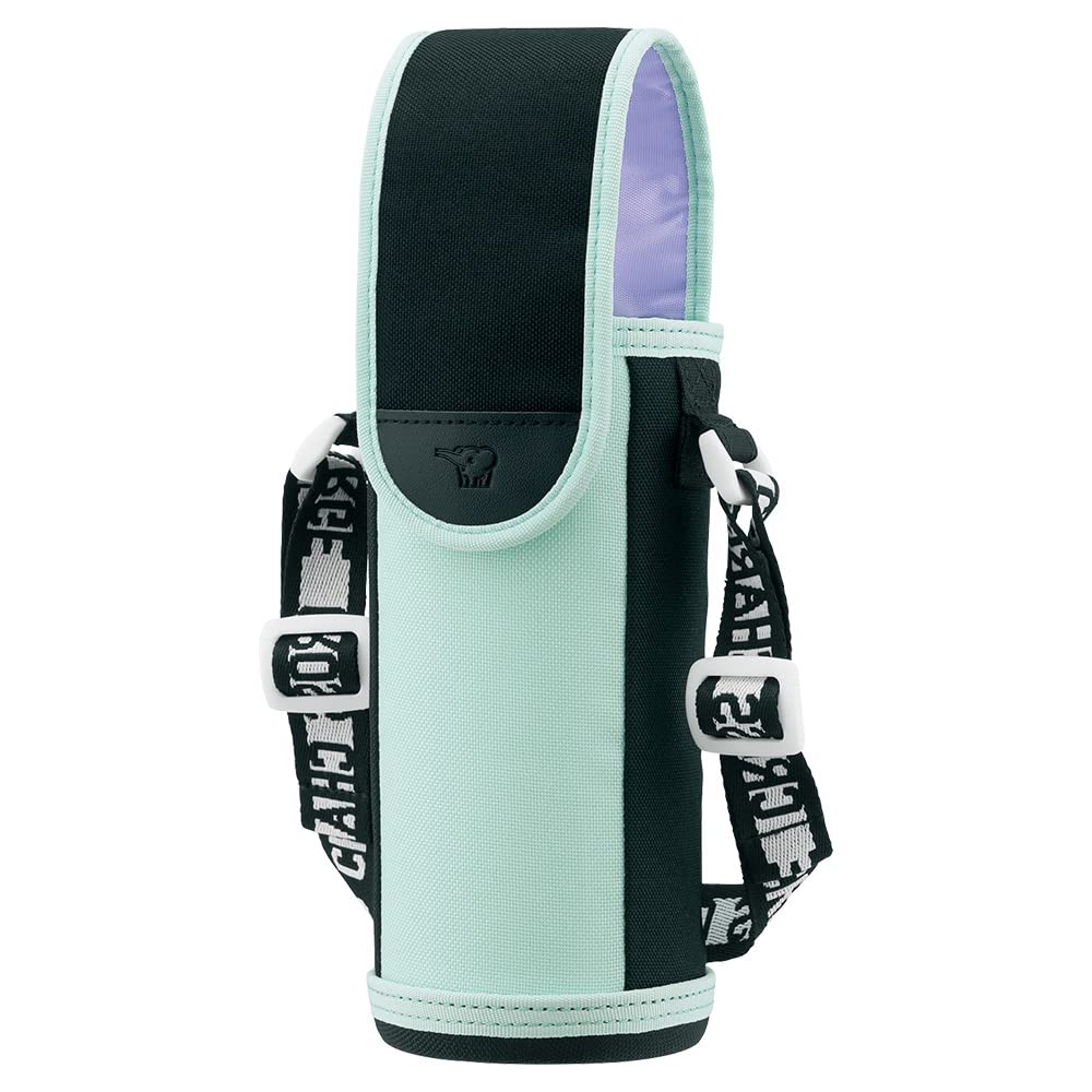 Zojirushi MC-BA02-GZ Stainless Steel Bottle Cover, Water Bottle Cover, For Kids, Medium Size, 16.2 fl oz (480 ml), Pale Mint