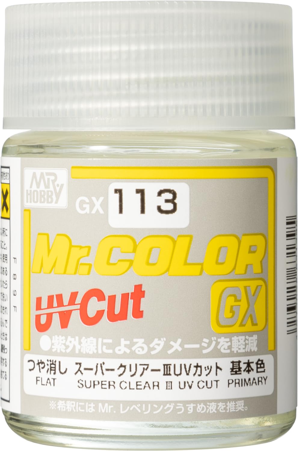 Mr. Color GX113 Flat Super Clear III UV Cut 18ml