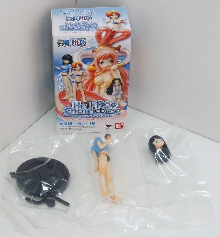 Bandai Tamashii Nations Once Piece Heroines Half Age Toy Figures, Set of 8